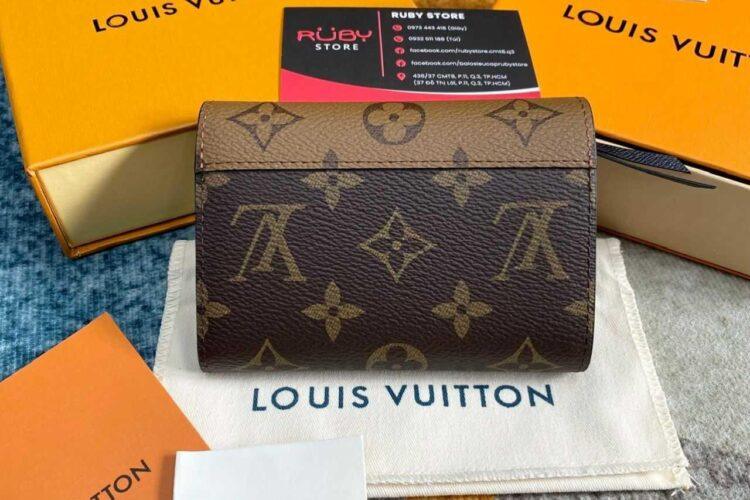 Ví LV Victorine Wallet M81557 Monogram Reverse Nâu