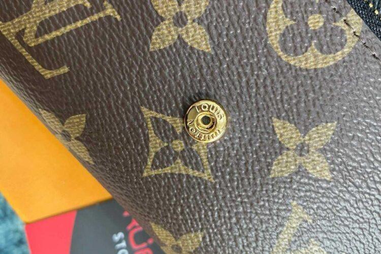 Ví LV Victorine Wallet M81557 Monogram Reverse Nâu