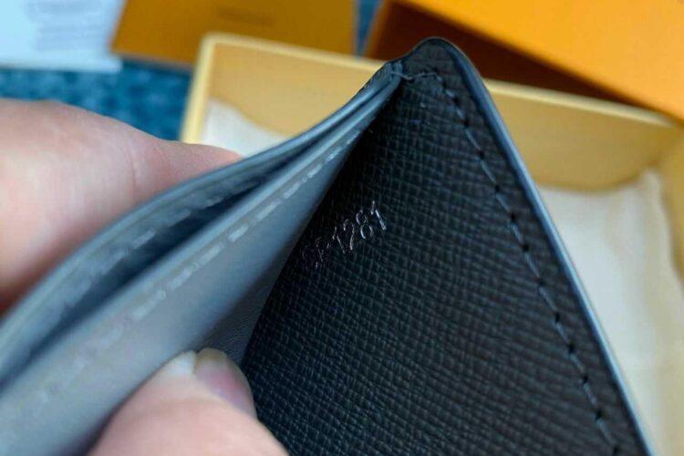 Ví LV YK Slender Wallet M81697 Monogram Eclipse Reverse Pumpkin