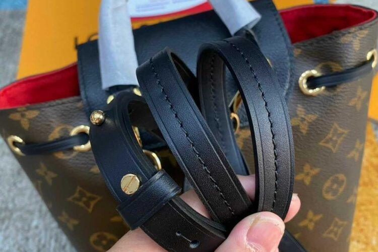 Ba Lô LV Montsouris BB M45516 Monogram Black Leather