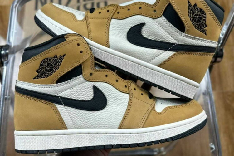 Giày Jordan 1 High Rookie Of The Year Vàng Trắng Rep 1 1