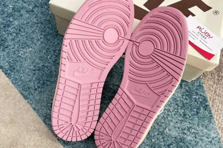 Giày Jordan 1 Low Travis Scott Dark Pony Brown Oxford nâu hồng