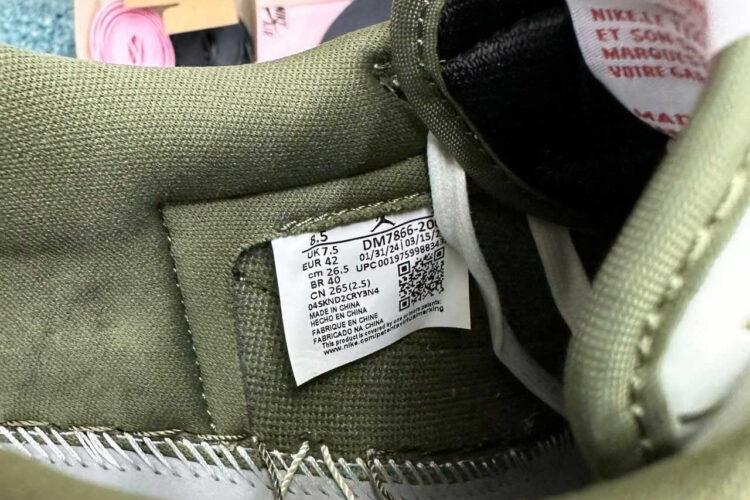 Giày Jordan 1 Low Travis Scott Medium Olive