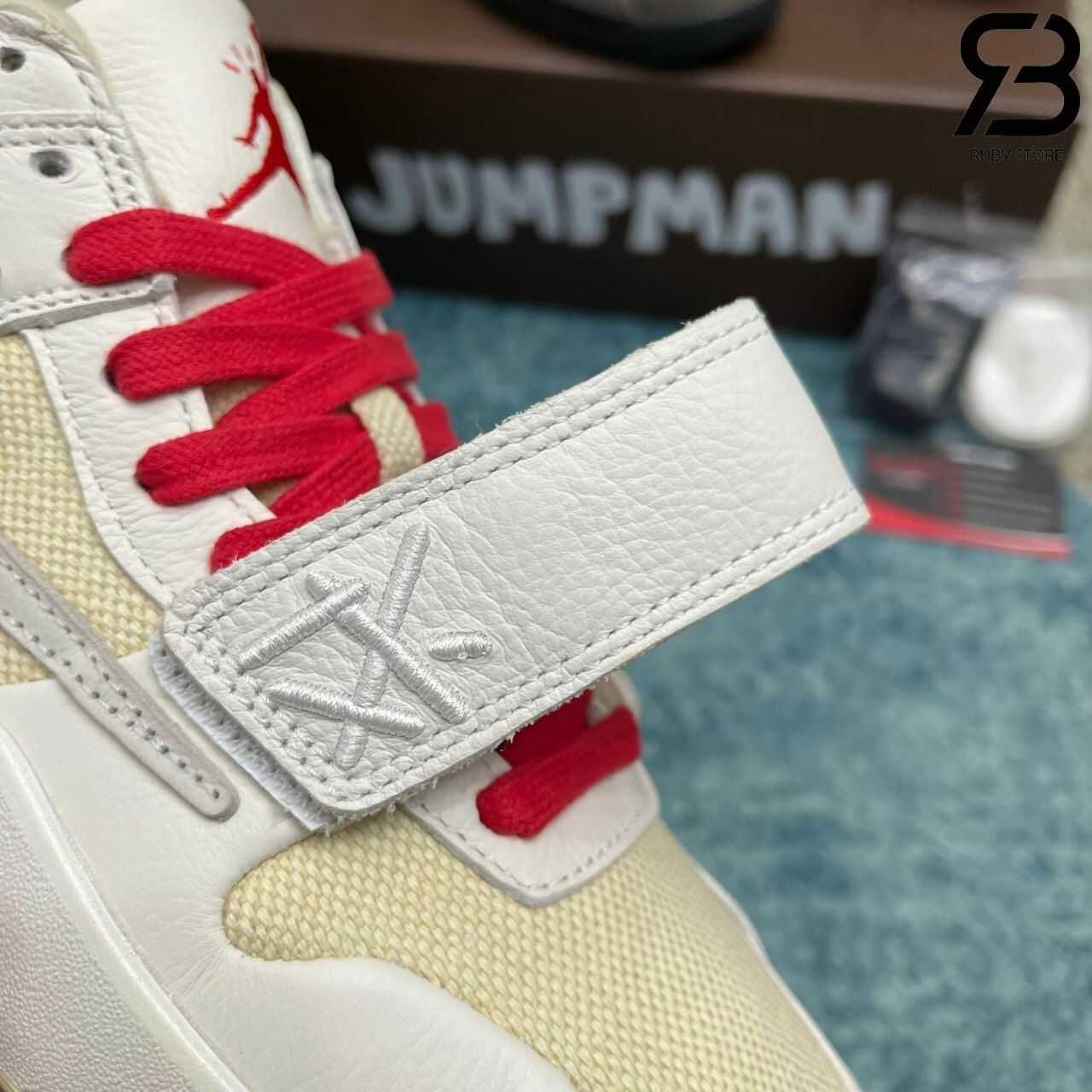 Giày Jordan Jumpman Jack TR Travis Scott Trắng Kem Best Quality