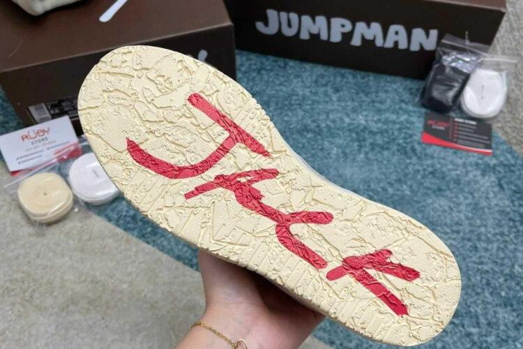 Giày Jordan Jumpman Jack TR Travis Scott Trắng Kem Best Quality