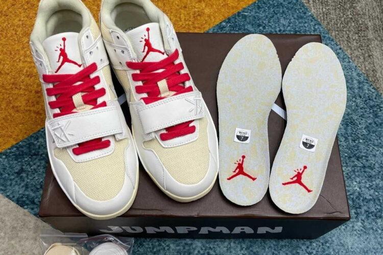 Giày Jordan Jumpman Jack TR Travis Scott Trắng Kem Best Quality
