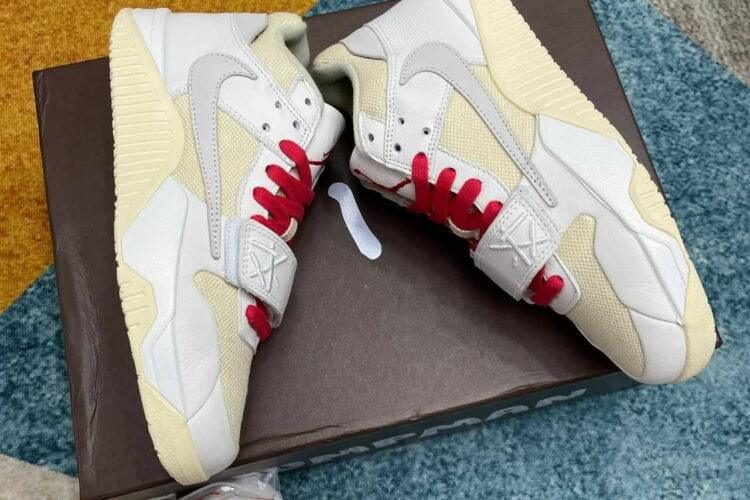 Giày Jordan Jumpman Jack TR Travis Scott Trắng Kem Best Quality