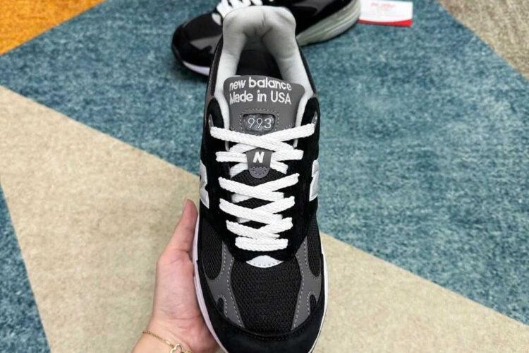 Giày New Balance 993 Made In USA Black White đen trắng