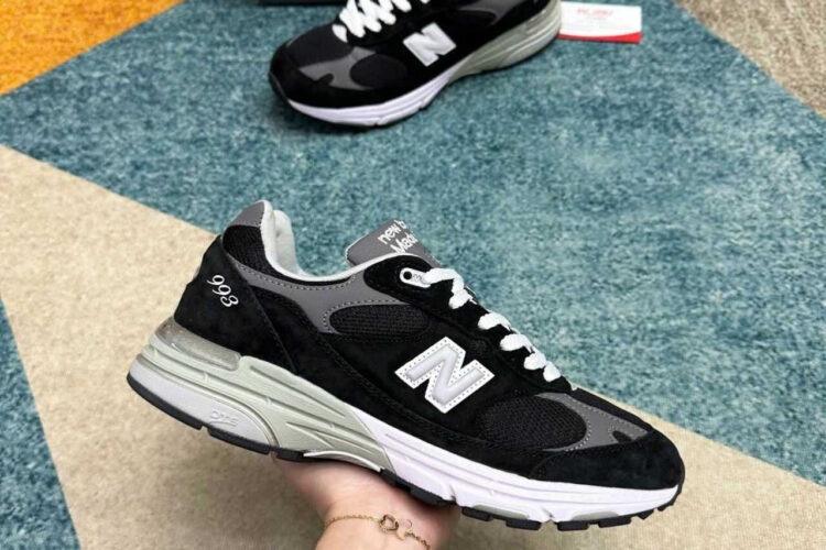 Giày New Balance 993 Made In USA Black White đen trắng