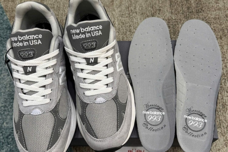 Giày New Balance 993 MiUSA Grey Màu Xám