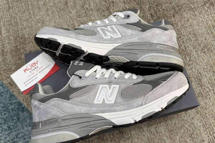 Giày New Balance 993 MiUSA Grey Màu Xám