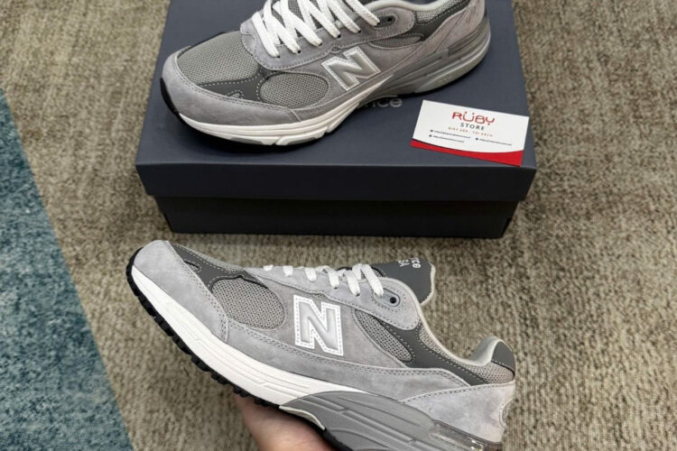 Giày New Balance 993 MiUSA Grey Màu Xám