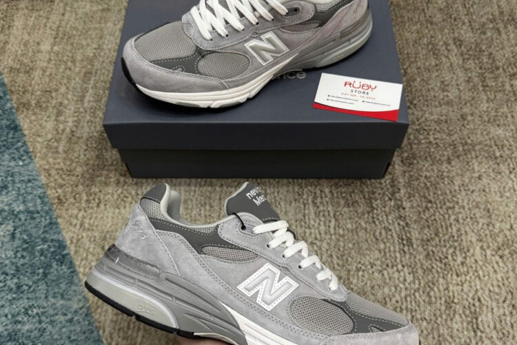 Giày New Balance 993 MiUSA Grey Màu Xám