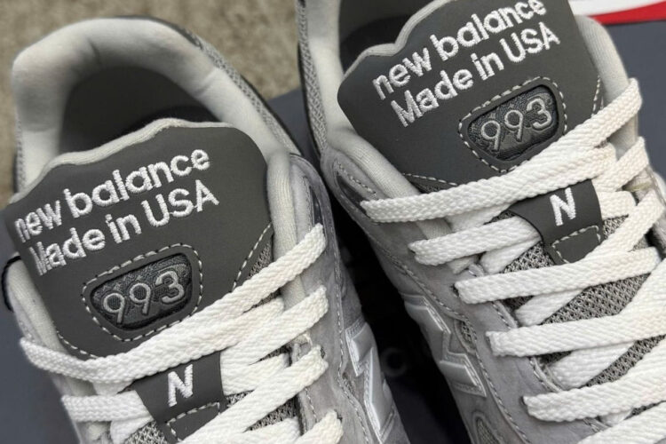 Giày New Balance 993 MiUSA Grey Màu Xám