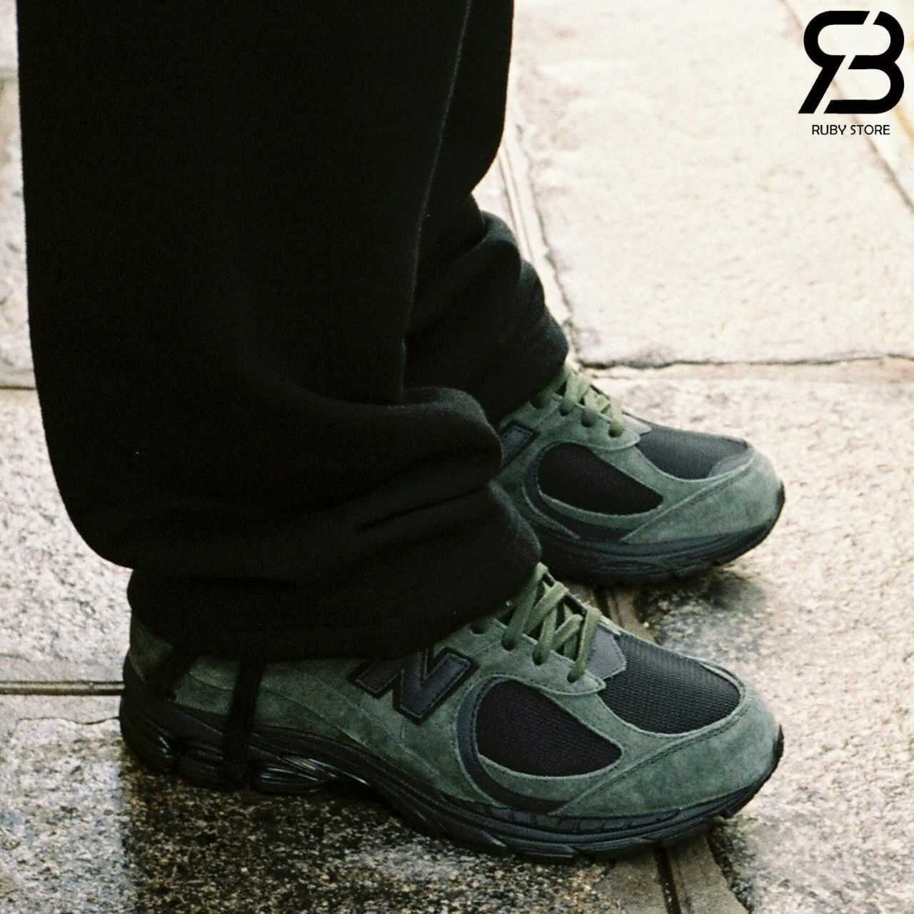 Giày New Banlance 2002R Gore-Tex JJJJound Vert Pine Xanh Rêu