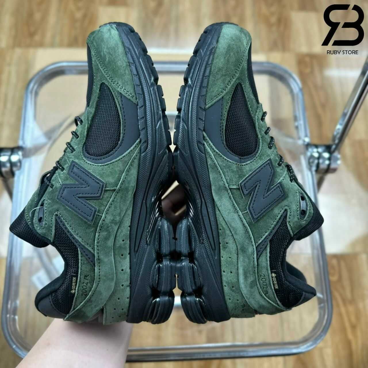 Giày New Banlance 2002R Gore-Tex JJJJound Vert Pine Xanh Rêu