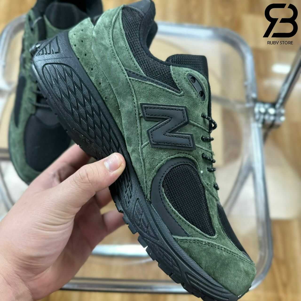 Giày New Banlance 2002R Gore-Tex JJJJound Vert Pine Xanh Rêu