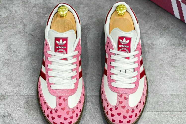 Giày adidas Samba OG CDG White Pink Heart Trắng Hồng Rep 1 1