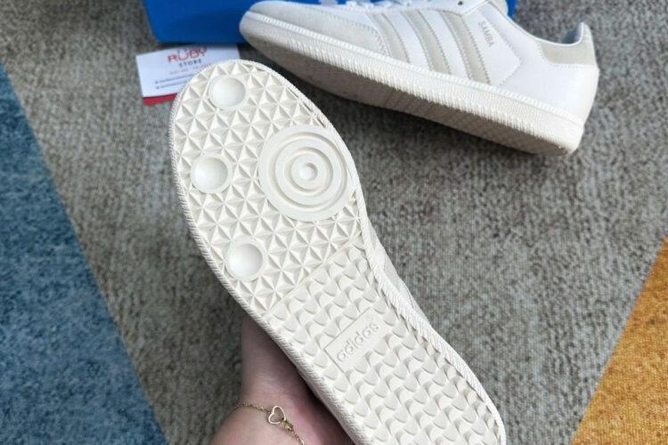 Giày adidas Samba OG Linen Cream White Màu Kem