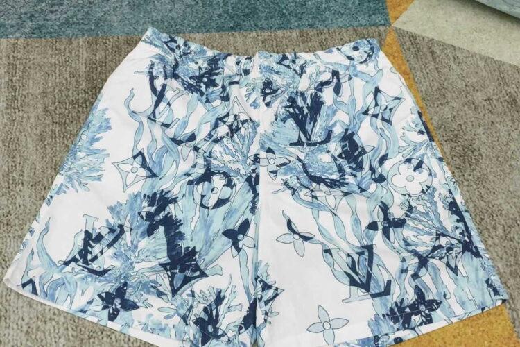Quần Short LV Printed Nylon Swim Shorts Monogram Aquagarden