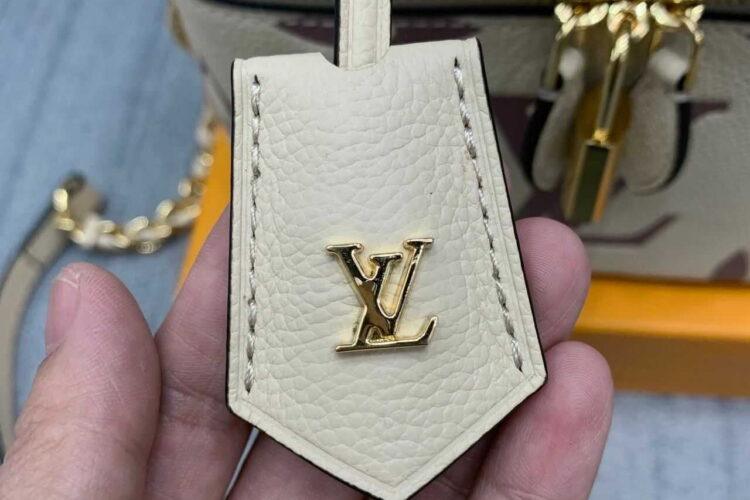Túi LV Vanity PM M45599 Creme Rose Pink Màu Kem