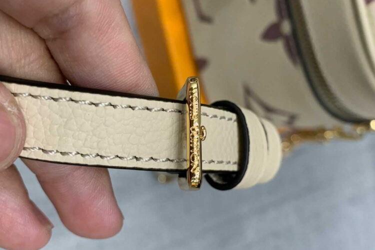 Túi LV Vanity PM M45599 Creme Rose Pink Màu Kem