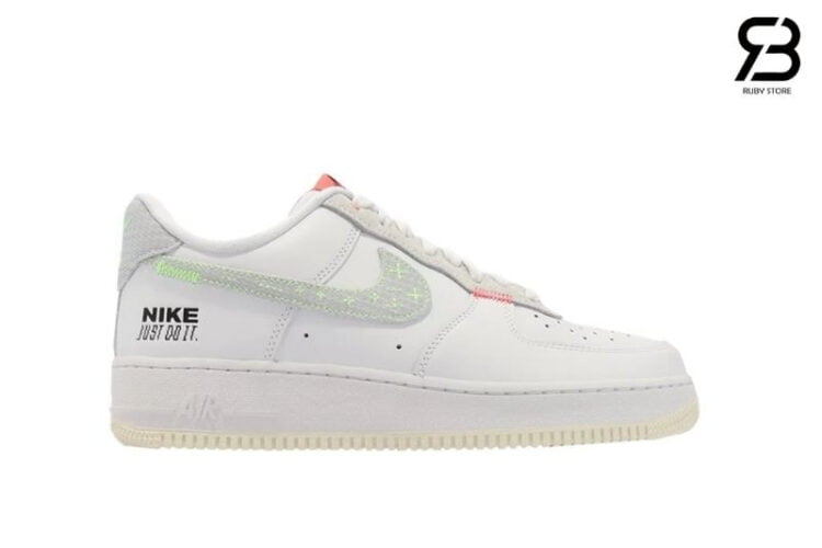 Giày Air Force 1 07 LV8 ‘Just Stitch It White Coconut Milk Rep 1 1