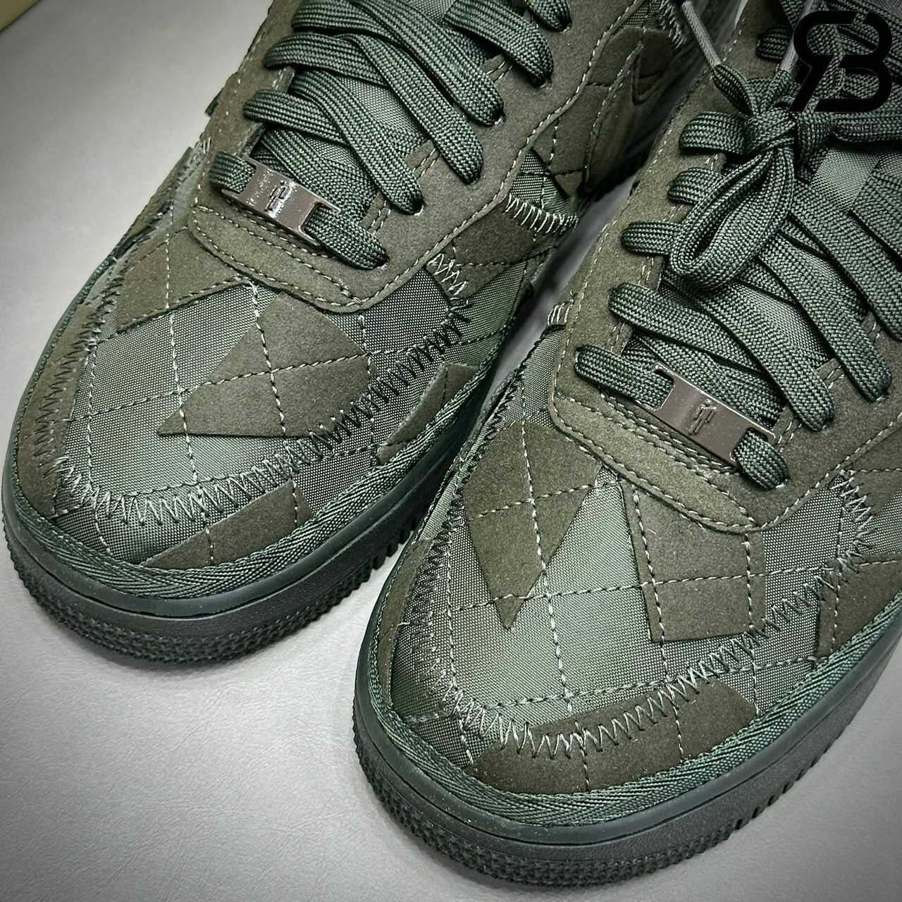 Giày Air Force 1 Billie Eilish Sequoia Màu Xanh Rêu Rep 1 1