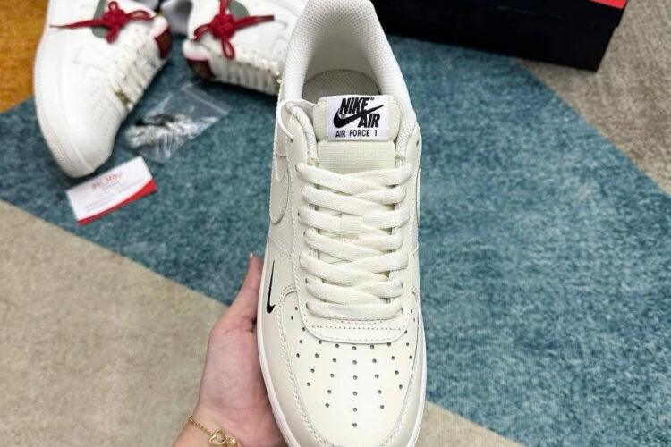Giày Air Force 1 Low Sail Ripstop Màu Trắng Kem