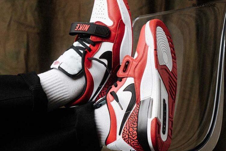 Giày Air Jordan Legacy 312 Low Chicago Red Trắng Đỏ Best Quality (Deal)