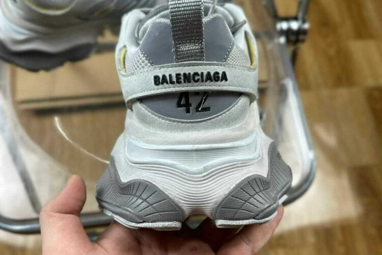 Giày Balenciaga Cargo Sneaker in Grey Limited Version Xám Bạc