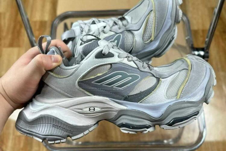 Giày Balenciaga Cargo Sneaker in Grey Limited Version Xám Bạc