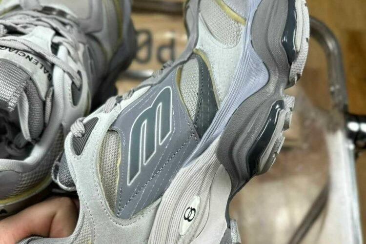 Giày Balenciaga Cargo Sneaker in Grey Limited Version Xám Bạc