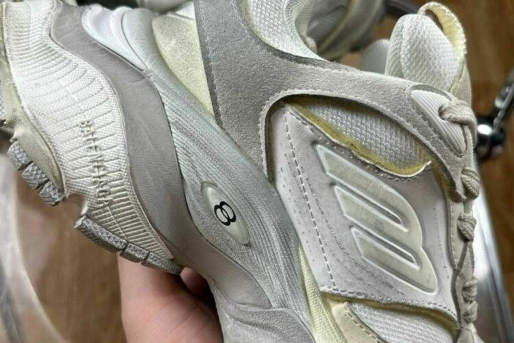 Giày Balenciaga Cargo Sneaker in Light Beige Xám Nhạt