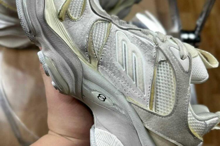 Giày Balenciaga Cargo Sneaker in Light Beige Xám Nhạt
