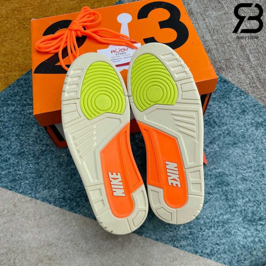 Giày Jordan 3 Retro SP Nina Chanel Abney Bicoastal Xanh Lá