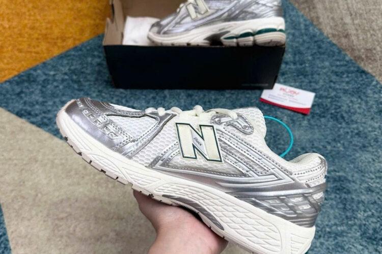 Giày New Balance 1906R Silver Metallic Màu Bạc Xanh