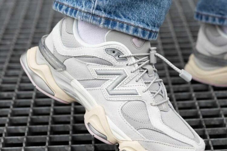 Giày New Balance 9060 Grey Lilac Xám Kem Rep 1 1