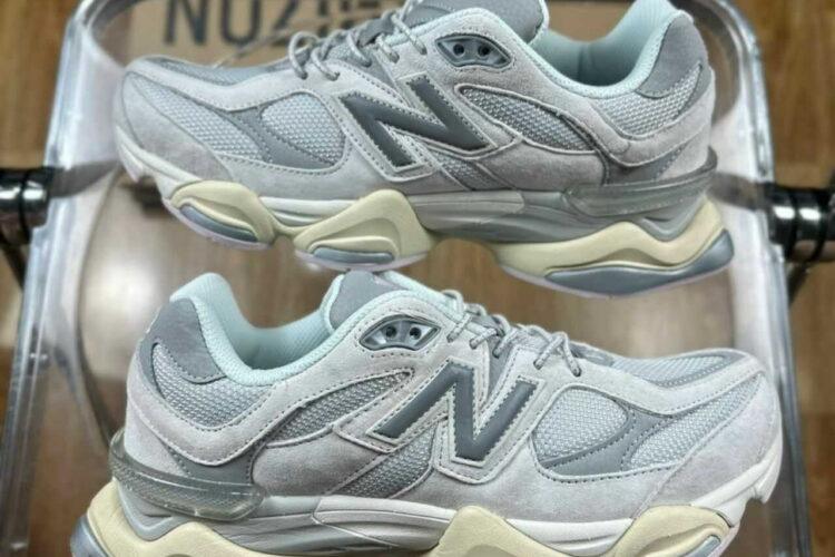 Giày New Balance 9060 Grey Lilac Xám Kem Rep 1 1