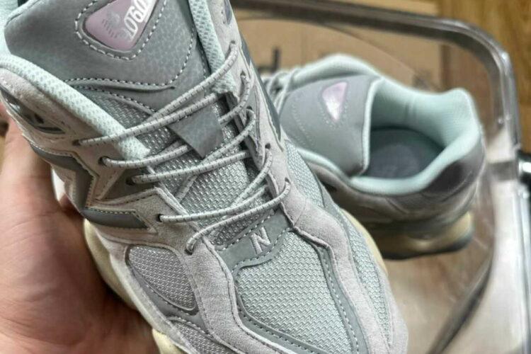 Giày New Balance 9060 Grey Lilac Xám Kem Rep 1 1