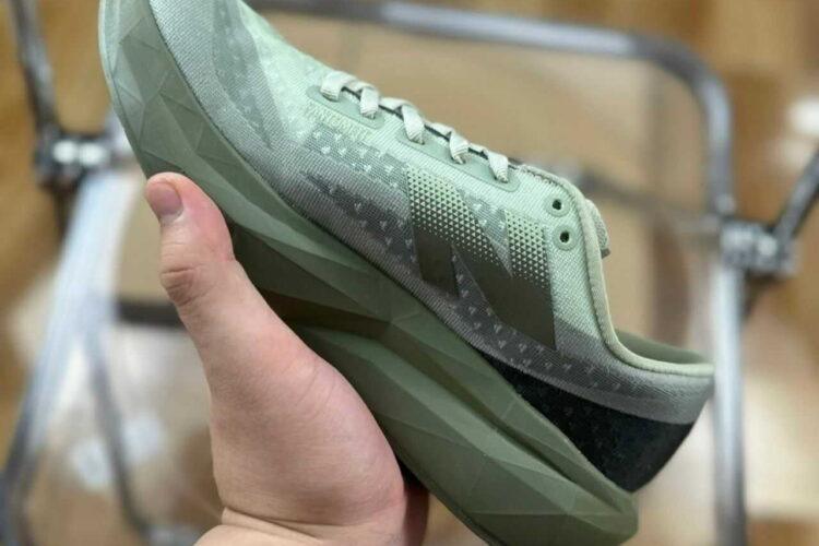 Giày New Balance Fuelcell Rebel V4 Dark Olivine Xanh Rêu