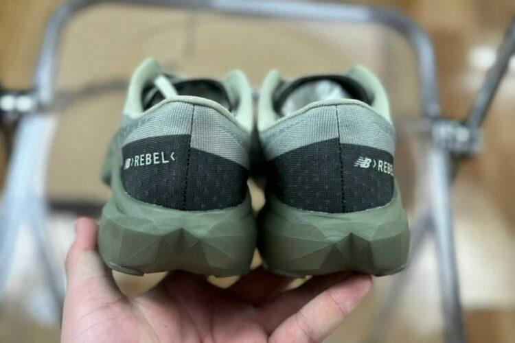 Giày New Balance Fuelcell Rebel V4 Dark Olivine Xanh Rêu
