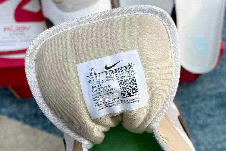 Giày Nike Air Max 1 Crepe Brown Nâu Kem Rep 11