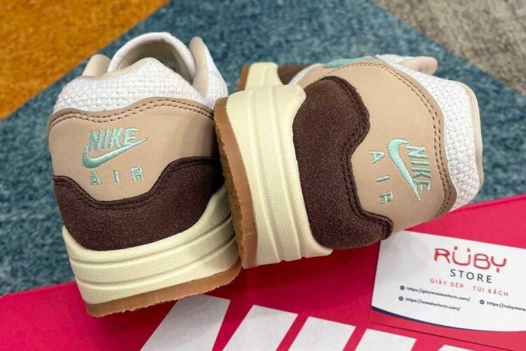Giày Nike Air Max 1 Crepe Brown Nâu Kem Rep 11