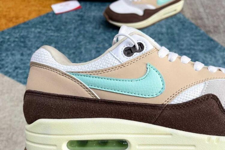 Giày Nike Air Max 1 Crepe Brown Nâu Kem Rep 11