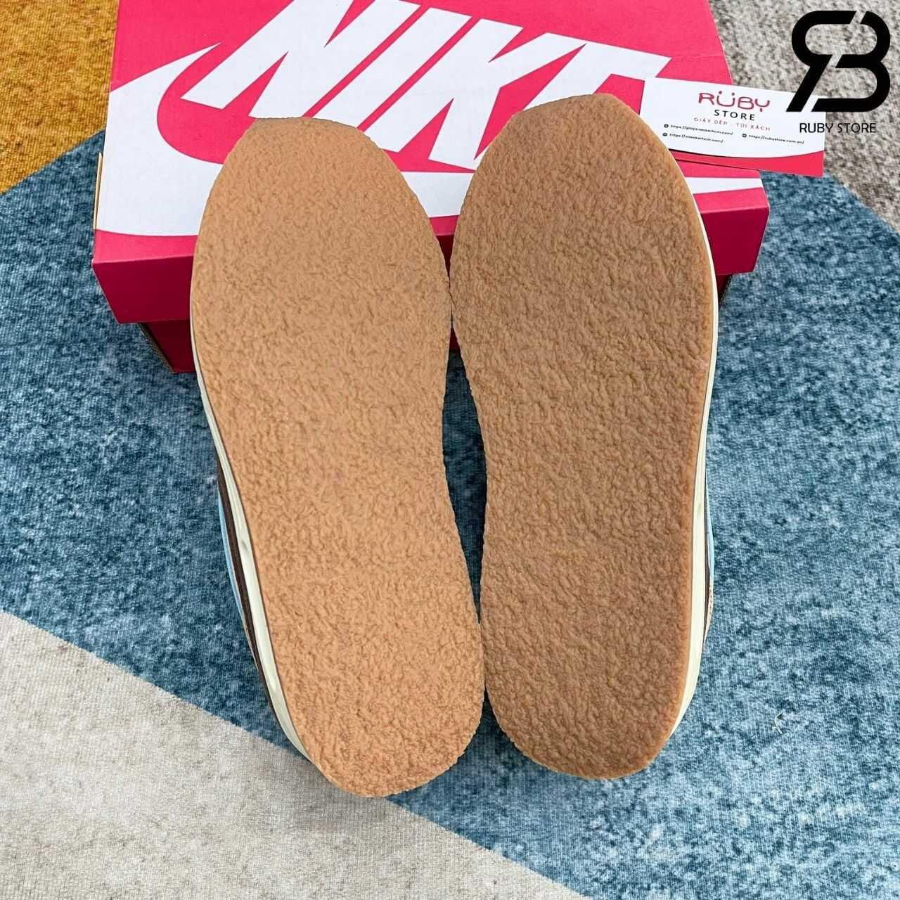 Giày Nike Air Max 1 Crepe Brown Nâu Kem Rep 11
