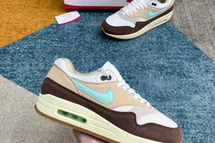 Giày Nike Air Max 1 Crepe Brown Nâu Kem Rep 11