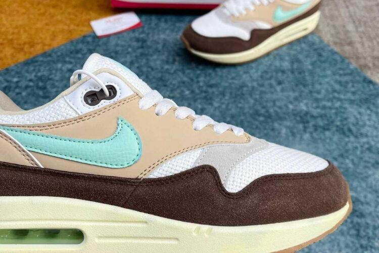 Giày Nike Air Max 1 Crepe Brown Nâu Kem Rep 11