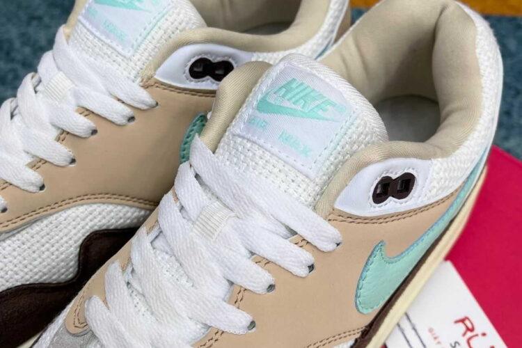 Giày Nike Air Max 1 Crepe Brown Nâu Kem Rep 11