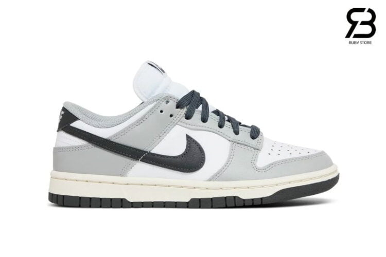 Giày Nike Dunk Low Light Smoke Grey Xám Trắng Đen Rep 1 1